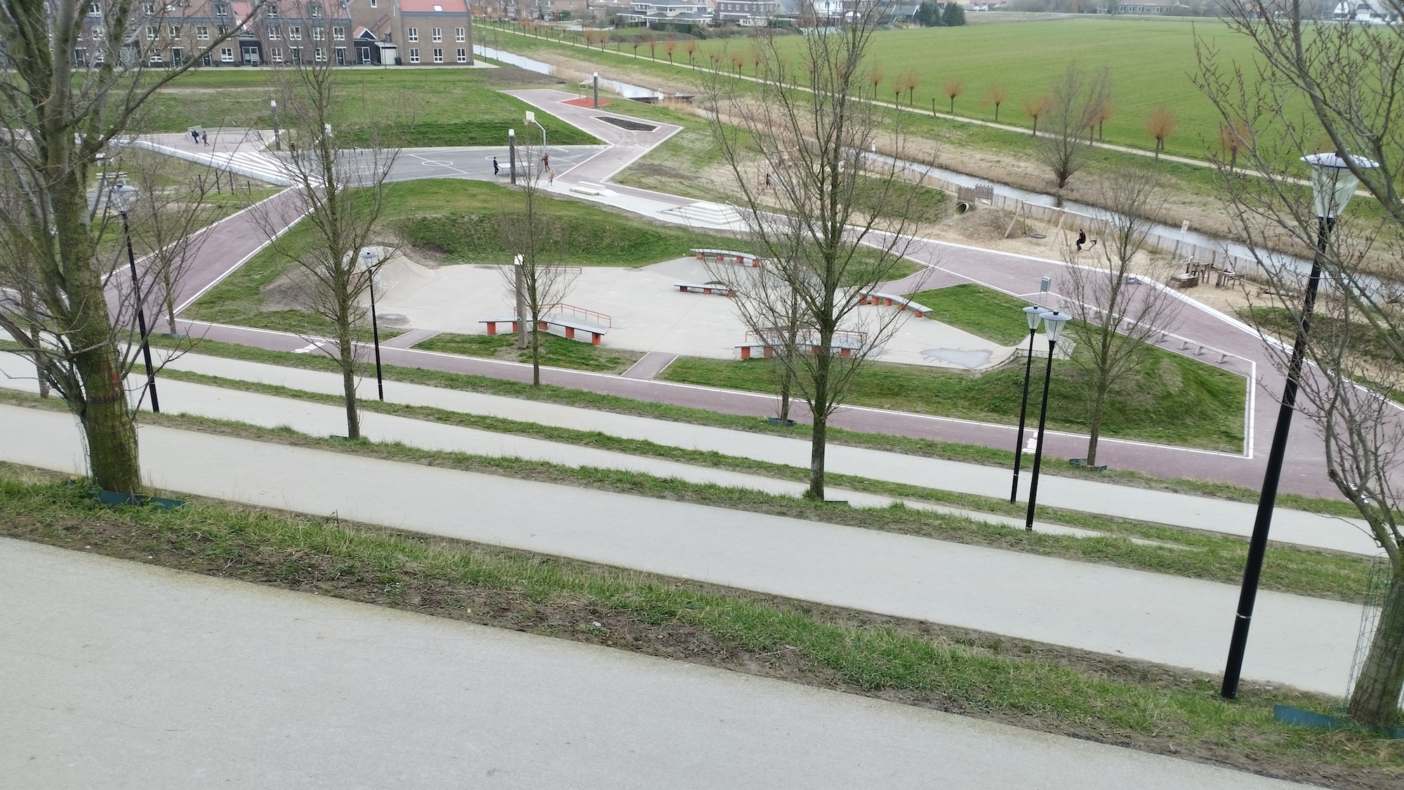 Middelharnis skatepark